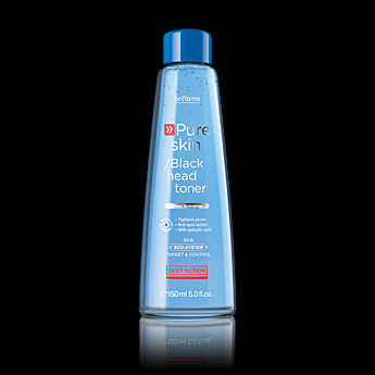 Tonizačná voda proti čiernym bodkám Pure Skin